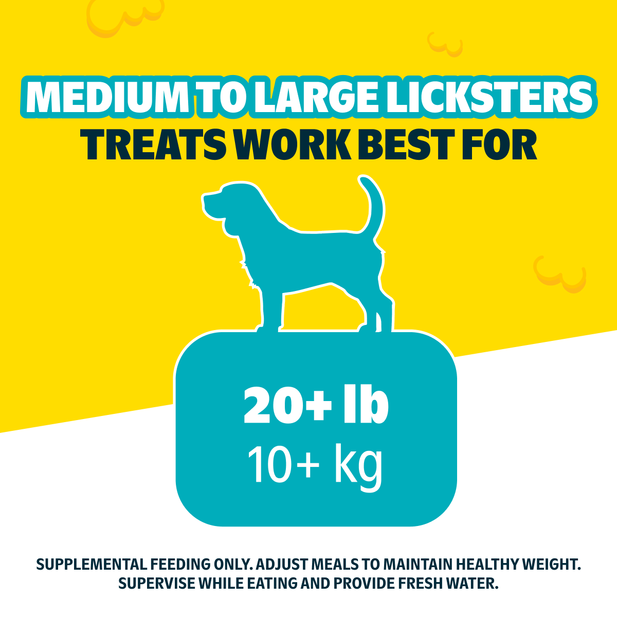 Licksters Treat Peanut Butter + Beef Treats 7 oz Refill