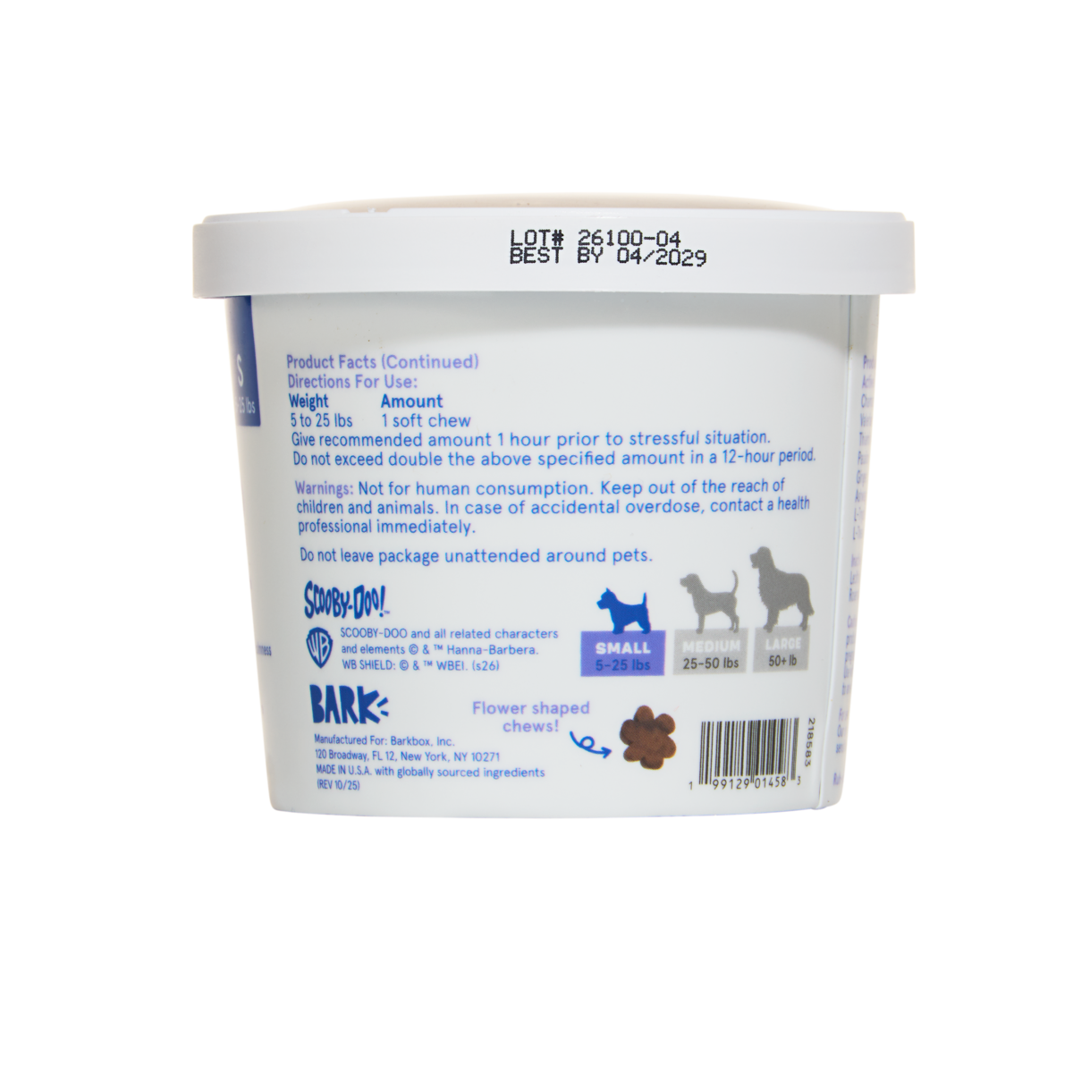 Scooby-Doo™ Treat Supplements, 30 Ct#Dog Size_S